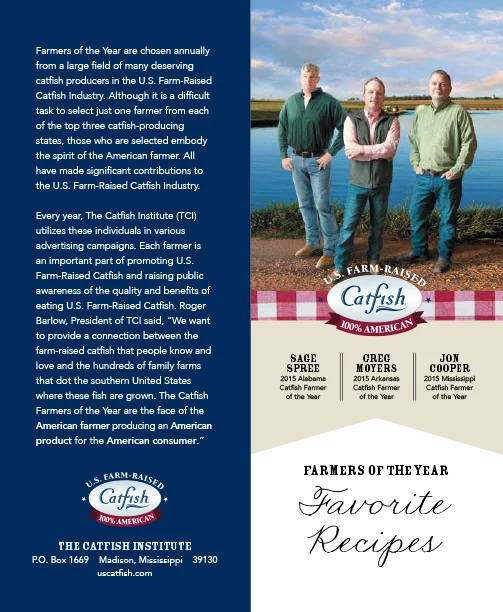 2015 Farmers of the Year Brochure Brochure