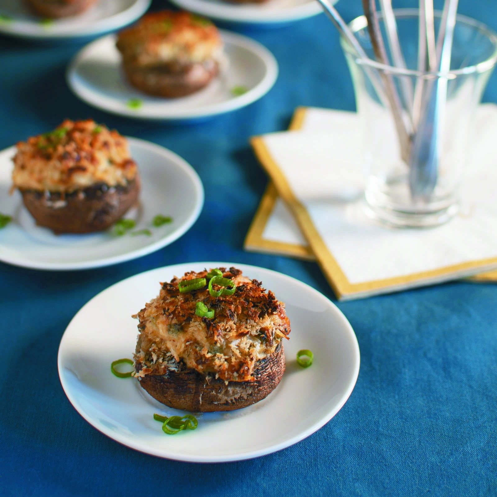 Catfish-Stuffed Portobello Mushrooms – TCI