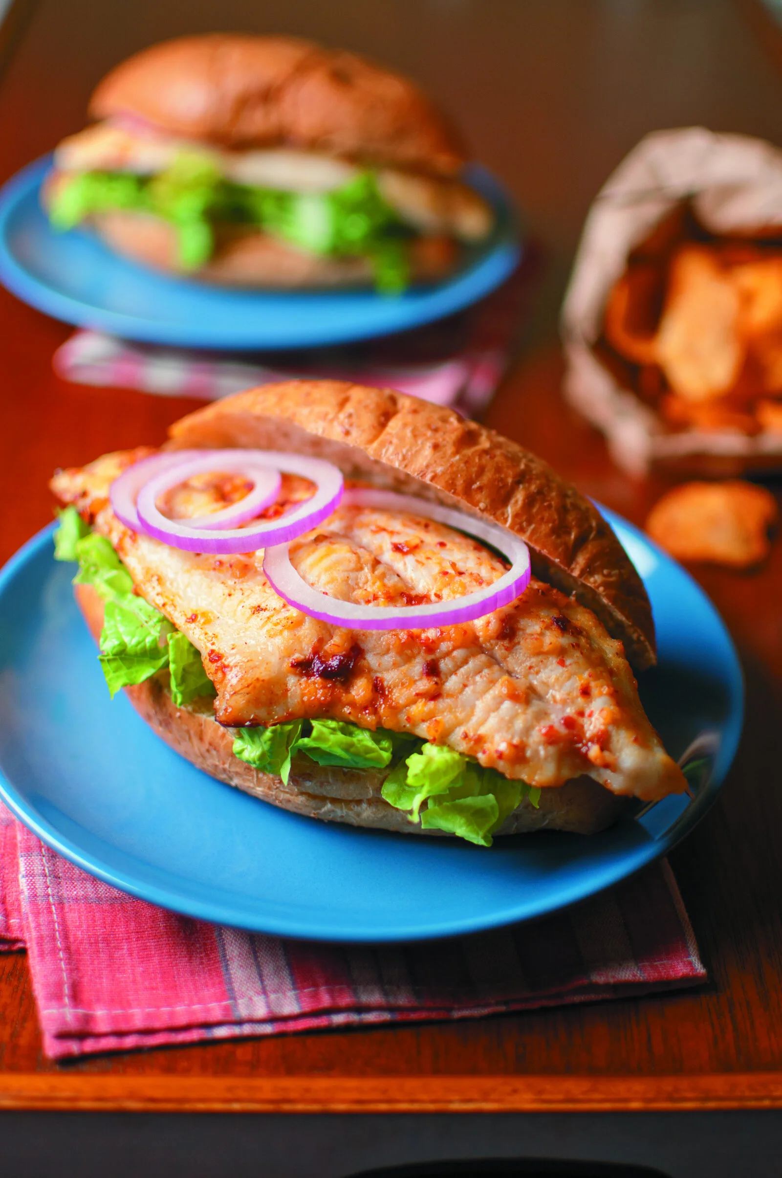 Spicy Chipotle Catfish Sandwich – TCI