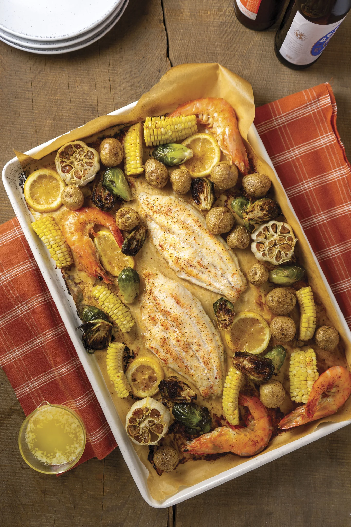 Cajun Catfish Sheet Pan Dinner TCI